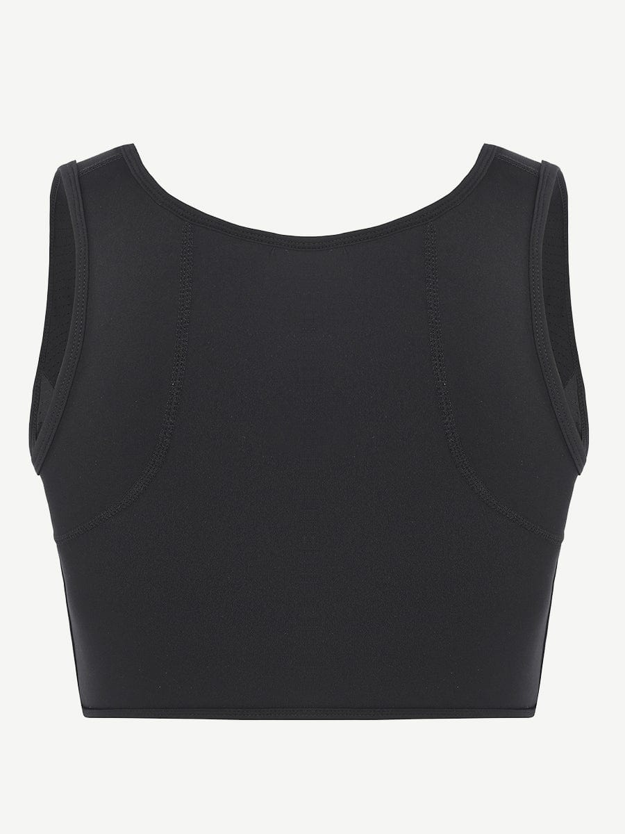 Sports Bra Crop With Four steel Boning