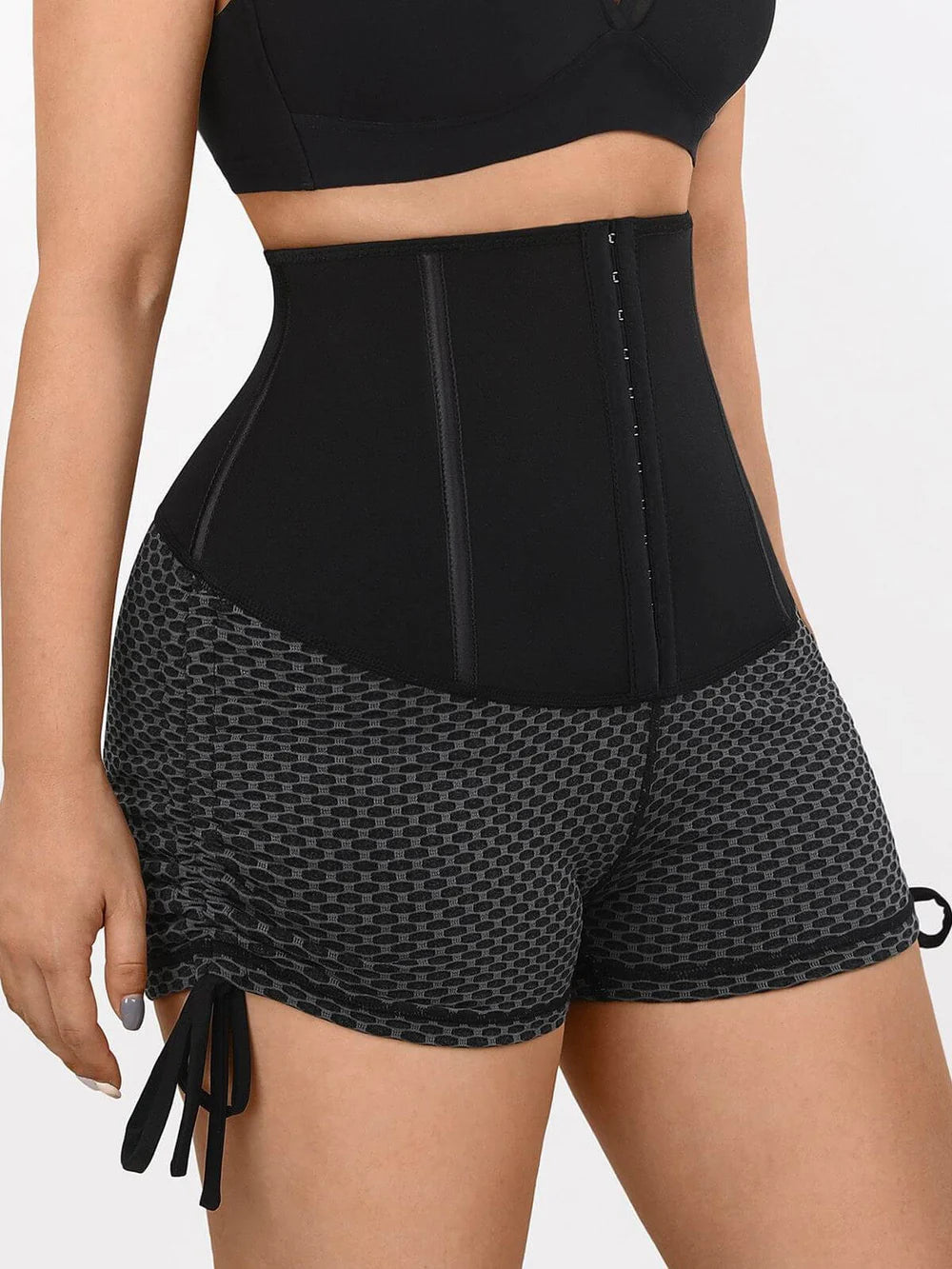 Thermo-Slim Compression Sauna Shorts – Body Shaping Workout Pants for Thighs & Waist