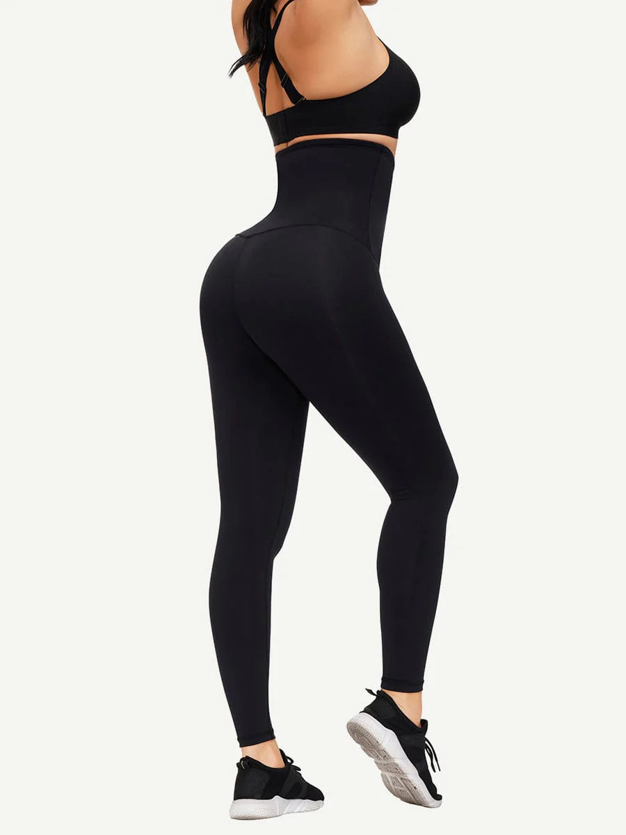 Waist-Sculpt Shapewear Leggings Slim & Contour Fit