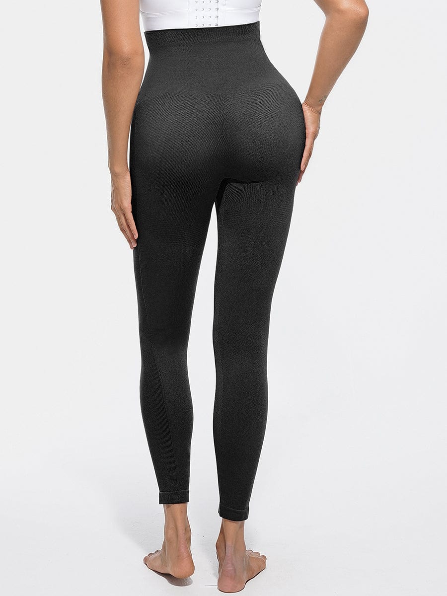 Waisted Seamless Sculpting Leggings – Slim Fit & Anti-Slip
