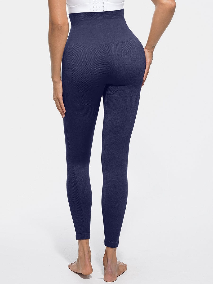 Waisted Seamless Sculpting Leggings – Slim Fit & Anti-Slip