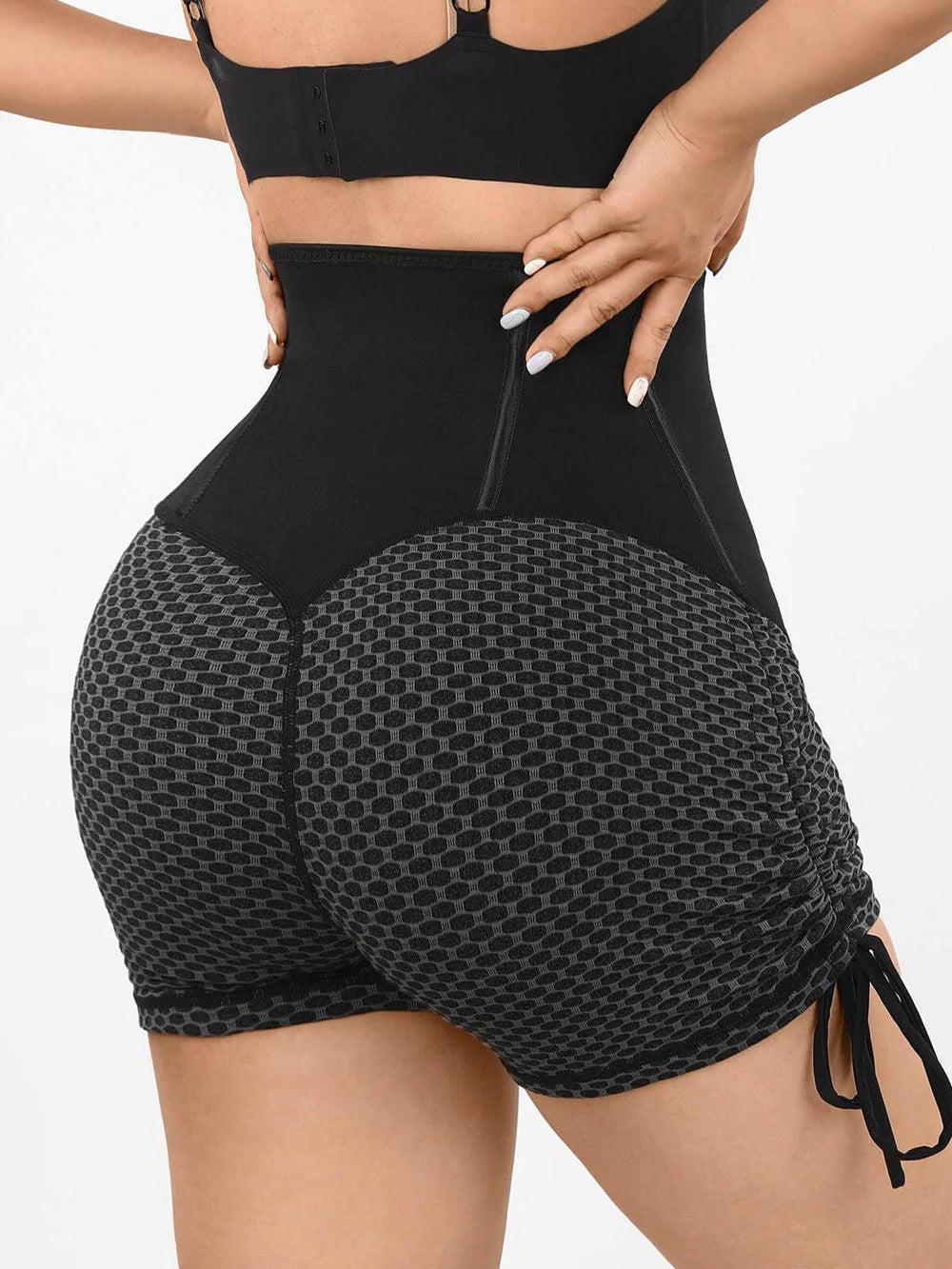 Thermo-Slim Compression Sauna Shorts – Body Shaping Workout Pants for Thighs & Waist